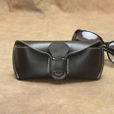 Leather Sunglass Pouch Wallet Case Glasses Bag