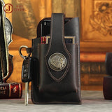 Men's Waterproof Waist Pack Travel Bag Phone Pocket