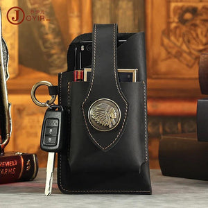 Men's Waterproof Waist Pack Travel Bag Phone Pocket