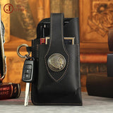 Men's Waterproof Waist Pack Travel Bag Phone Pocket