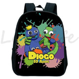 Rainbow Mini Backpack Kids Kindergarten Bookbag Children Waterproof Daypack