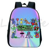 Rainbow Mini Backpack Kids Kindergarten Bookbag Children Waterproof Daypack