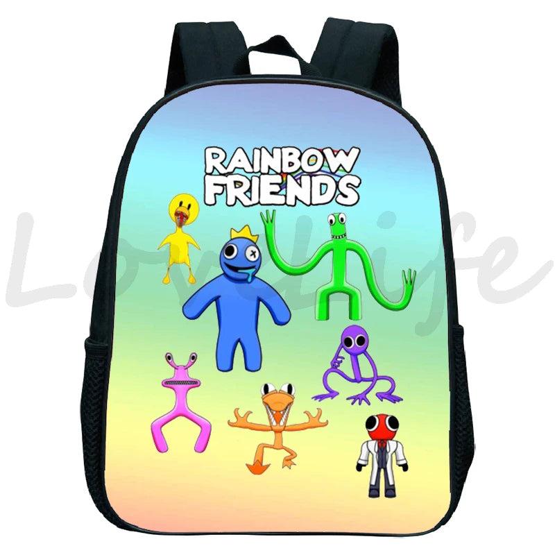 Rainbow Mini Backpack Kids Kindergarten Bookbag Children Waterproof Daypack