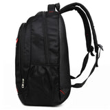 Casual Solid Oxford Man's Backpack Large Student Schoolbag