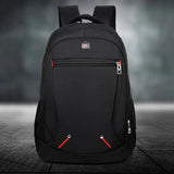 Casual Solid Oxford Man's Backpack Large Student Schoolbag