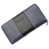 Autumn RFID Mens Wallet PU Leather Zipper Handbag