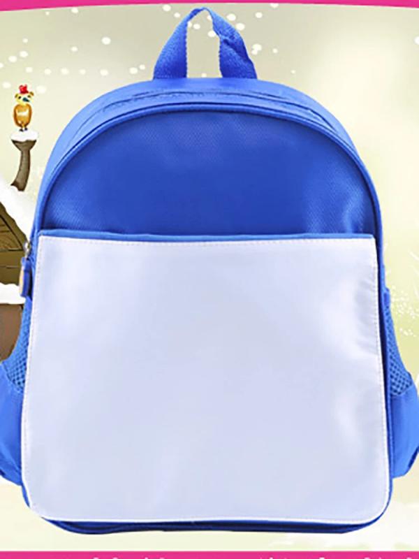 Blank Sublimation Backpack for Kids DIY School Bag