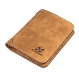 Men's Short Casual Wallet PU Leather Billetera Hombre