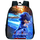 Sonic Cartoon Backpack Kids School Bag Children Kindergarten Daily Rucksack