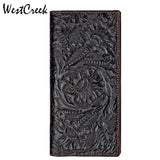 Rich Flowers Vintage Leather Men Wallet