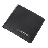Men Short Wallet Vintage Slim Mens Wallet Business Male Purse PU Leather