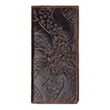 Goats Pattern Leather Men's Wallets High Real Leather Man Purse