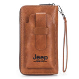Men's Vintage Long Wallet Large Capacity Phone Pocket Bag Multifunction
