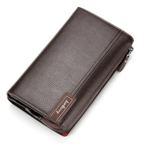 Men Clutch Bag Large Capacity Passcard Purse High Multifunction Wallet
