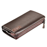 Men Clutch Bag Large Capacity Passcard Purse High Multifunction Wallet