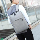 15.6 inch Laptop USB Backpack Anti Theft Men Travel Daypacks