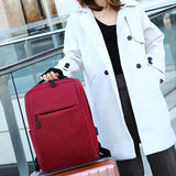 15.6 inch Laptop USB Backpack Anti Theft Men Travel Daypacks