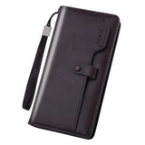 Men's Clutch Wallet Money Purse Phone Bag Zipper Handbag Purses Wallets