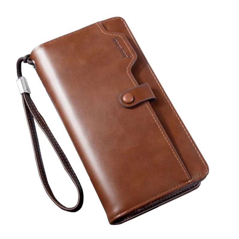 Men's Clutch Wallet Money Purse Phone Bag Zipper Handbag Purses Wallets