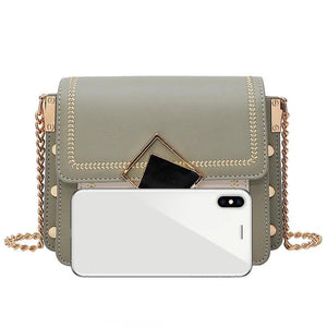 Women's Small Messenger Bags with Lock Handbags
