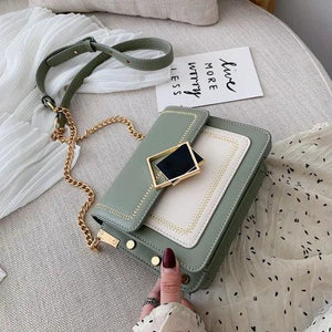 Women's Small Messenger Bags with Lock Handbags
