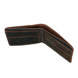 Men's Vintage Leather Wallet Small Purse Money Pouch Gift For Man
