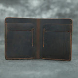 Men's Vintage Leather Wallet Small Purse Money Pouch Gift For Man