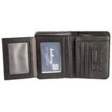 Men's Short Wallet Retro Soft Purses Multifunctional Money Pocket WB49