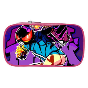 FNF Pencil Case Wallet Anime Pen Bag Boys Girls School Supplies