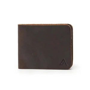 Wallet Men Leather Short Purse Crazy Horse Coffee Money Clips Male Female