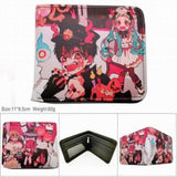 IVYYE Toilet-Bound Hanako-kun Anime Wallet Zipper Coin Purse Card Holder