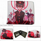IVYYE Toilet-Bound Hanako-kun Anime Wallet Zipper Coin Purse Card Holder