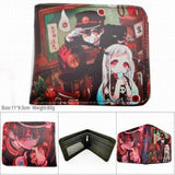 IVYYE Toilet-Bound Hanako-kun Anime Wallet Zipper Coin Purse Card Holder