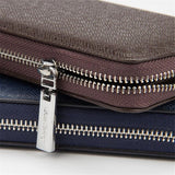 Men's PU Leather Long Wallet Male Clutch B