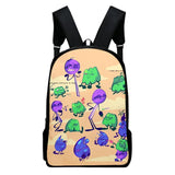 Jacknjellify Zipper Bag 3D Print Backpack School Hip Hop Casual Pack