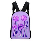 Jacknjellify Zipper Bag 3D Print Backpack School Hip Hop Casual Pack