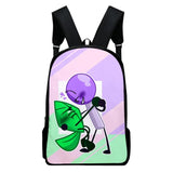 Jacknjellify Zipper Bag 3D Print Backpack School Hip Hop Casual Pack