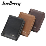 Men's Vertical Wallet Multi-card Bag Short Wallet