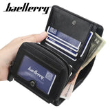 Men's Vertical Wallet Multi-card Bag Short Wallet