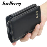 Men's Vertical Wallet Multi-card Bag Short Wallet