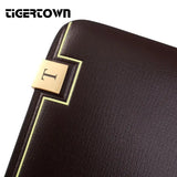 Men's Leather Cowhide Wristbands Handbag Wallet Money Clips