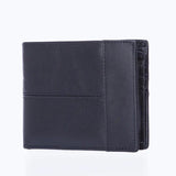 Men's Leather Wallet Multi-Card Bit 2 Fold Wallet