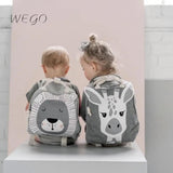 Nordic Animals Boy Girl Backpack Kids School Bag Kindergarten Rabbit