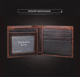 Bull Pattern Leather Men Wallet