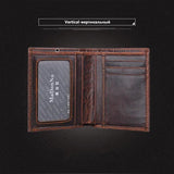 Bull Pattern Leather Men Wallet