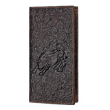 Bull Pattern Leather Men Wallet