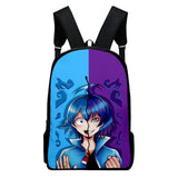WAWNI Iruma-kun Zipper Bag Anime Students Backpack Unisex School Bag
