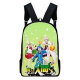 WAWNI Iruma-kun Zipper Bag Anime Students Backpack Unisex School Bag