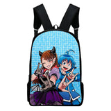 WAWNI Iruma-kun Zipper Bag Anime Students Backpack Unisex School Bag