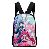WAWNI Iruma-kun Zipper Bag Anime Students Backpack Unisex School Bag